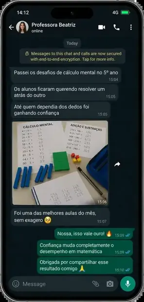 Depoimento de professora 5
