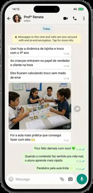 Depoimento de professora 6