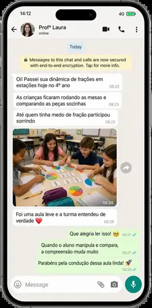 Depoimento de professora 7