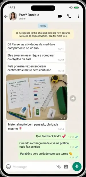 Depoimento de professora 9